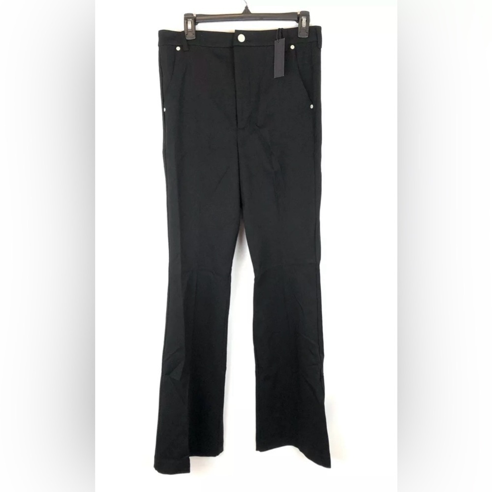 Blank NYC Women’s Pointe Flare Black Stretch Dress Pants Size 31 Waist